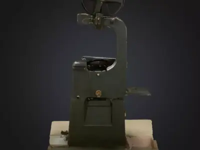 Industrial Midsaw Bandsaw 3D Model High Detail  Realistic 3D model