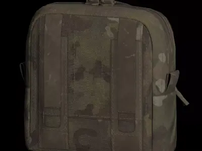 Crye GP Pouch 6x6x3 Low-poly 3D model
