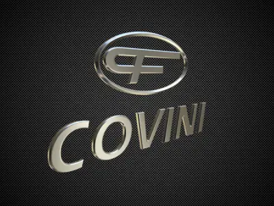covini logo 3D model