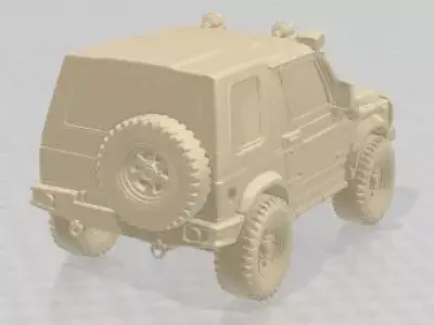 Suzuki Santana Radical Off Road Printable Car 3D print model
