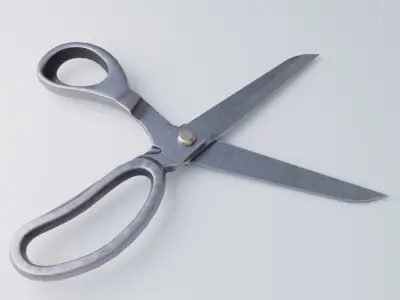 Tailor Scissors Low-poly 3D model