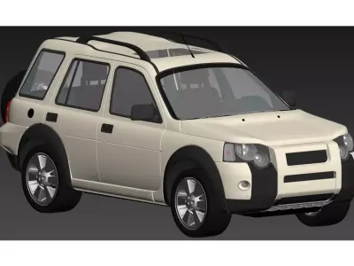 landrover freelander  Free 3D model