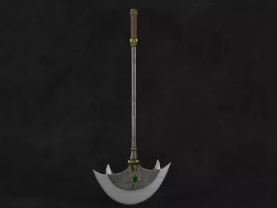 Axe 02 Low-poly 3D model purchase