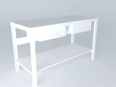 Industrial Bench 1500x650x900 WxDxH Free 3D model