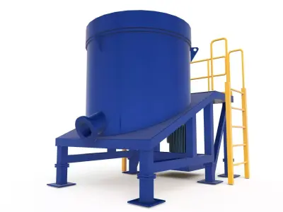 Falcon gravit concentrator 3D Model 3D model