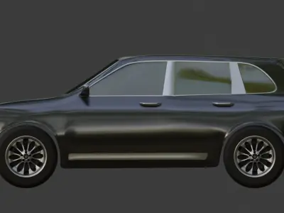 Porsche Cayenne 2007 Free 3D model