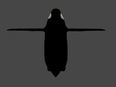 Emperor penguin Low-poly 3D model purchase