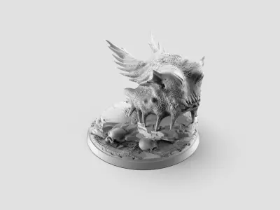 Obsidian Dreamwalker Free 3D print model