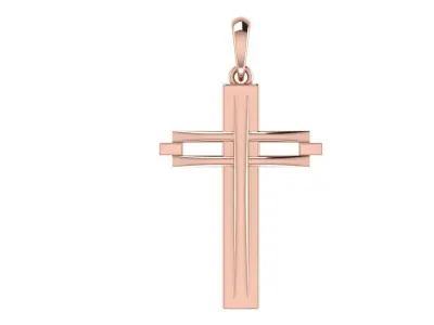 CROSS PENDANT CR125 3D print model