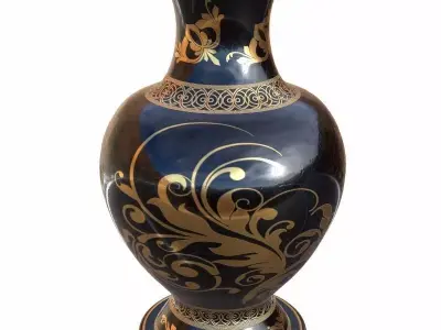 Porcelain Vase Barbara 3D model