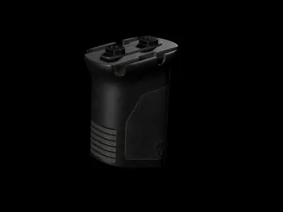 Strike Industries M-LOK Angled Vertical Grip Low-poly 3D model
