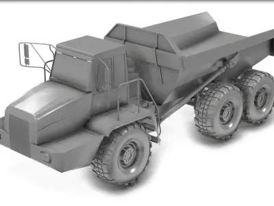 Heavy equipment - Vehicle 004 3D model