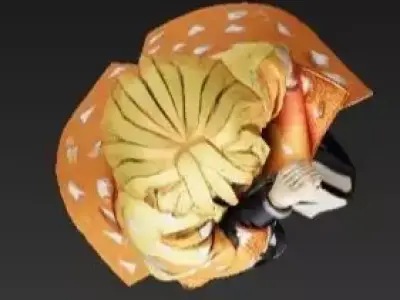 Zintsou Low-poly 3D model