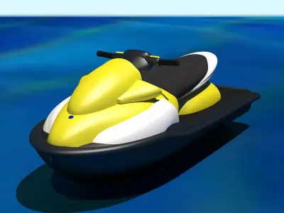 Personal Watercraft 3D model