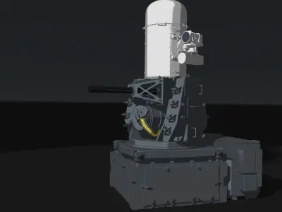 Phalanx CIWS Free 3D model
