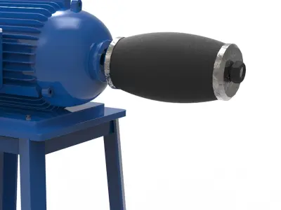 sanding polishing woodworking machine  3D model