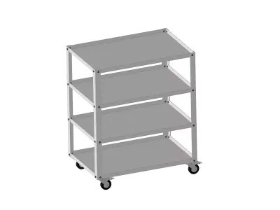 Tool cart - Trolley cart 3D model