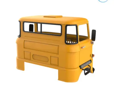 IFA W50 Cabin - Full Professional Version 3D print model