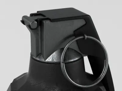 Hand Grenade 3D model 6