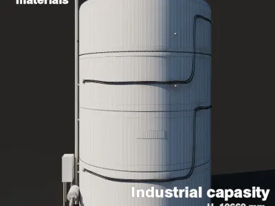 Industrial capacity N2  3D model