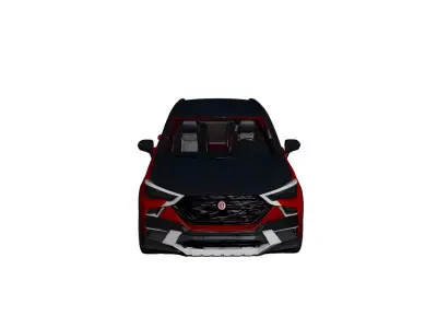 Generic SUV Vehicle Neutral Contemporary SUV Asset 03 3D model