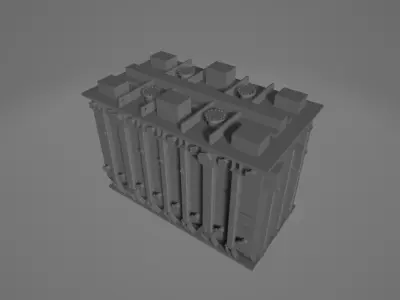 80ton Transformer HO Scale 3D print model