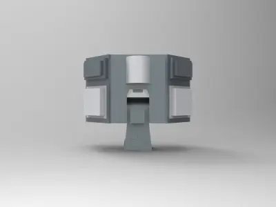 Antenna ECM Ship 3D print model
