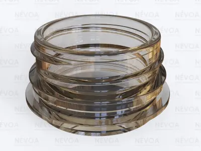 Neck finish - PCF 38P 4 - voluntary standard hot fill finish 3D model