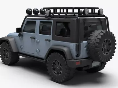 JeepWrangler 3D model