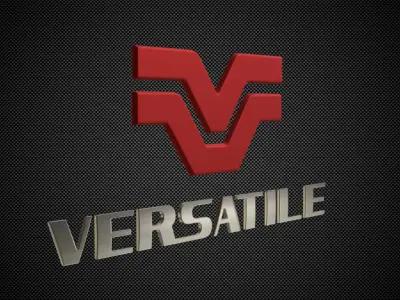 versatile logo 3D model