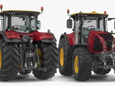  Tractor Generic Detailed Interior Clean 