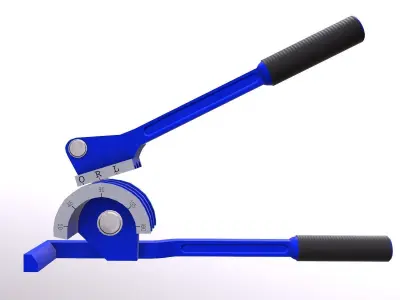 Pipe Bender low Poly Low-poly 3D model