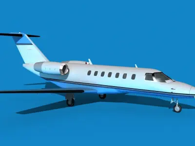 Cessna C528 Citation CJ3 V10 3D model