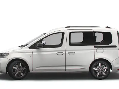 Volkswagen Caddy Life 2021 3D model