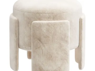 pouf  2 3D model