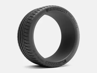 20x12 Michelin Pilot Sport 4S Tire 315-30R20 3D print model