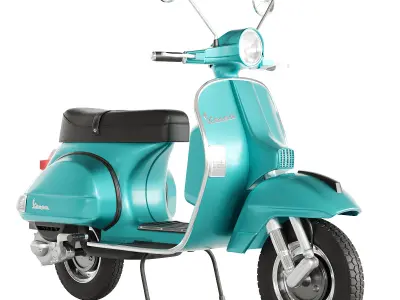 Vespa Px 125 3D model purchase