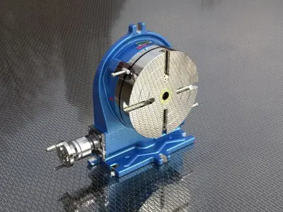Manual Rotary Table Free 3D model