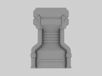 Industrial parts 02 3D model