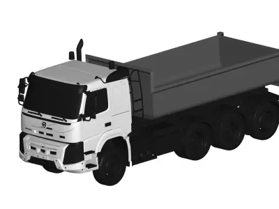 Volvo FMX Truck 3D model