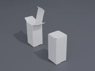 Packaging product box02 3D model
