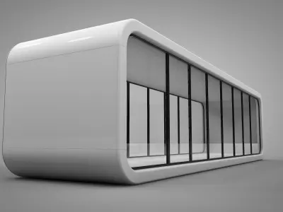 Coodo Mobile modular living 3d model 3D model