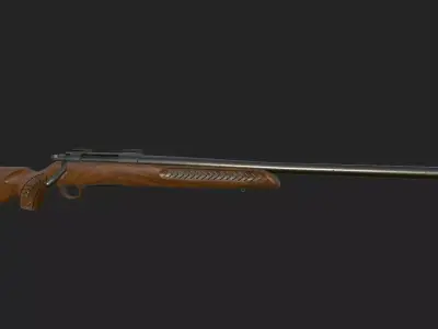 ThompsonCenter Compass Centerfire Bolt Action Rifle 3D model