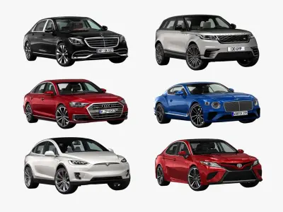 Car Collection Vol-1 3D model