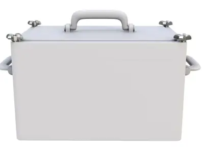 Plastic container 04 3D model