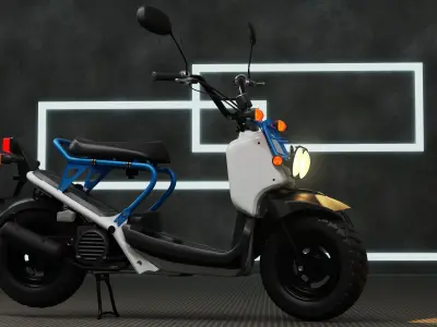 Honda Ruckus 2023 Model 3D model