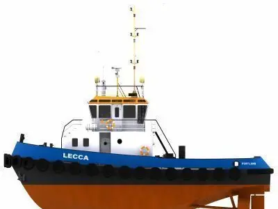 Harbour Tug - 01 - 3D model