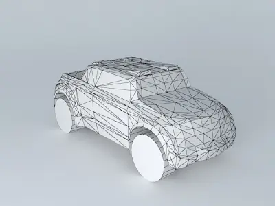 NEG SUV car Template Free 3D model