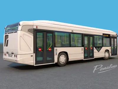 Heuillez GX327 city bus 3D model