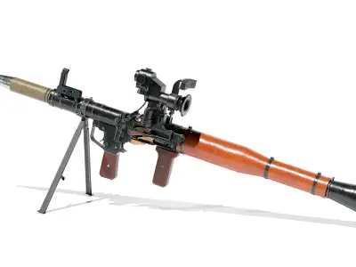 RPG 7 3D model by tutrazrez